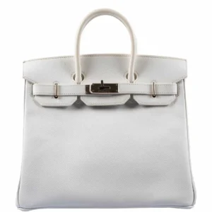 Hermès Birkin 28 HAC White Epsom Palladium Hardware - K Square