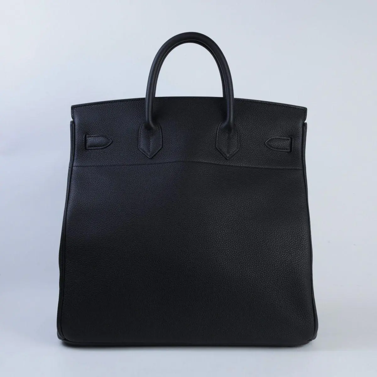 HERMÈS HAC 40 Bag: Noir Togo Leather & Palladium - Image 5