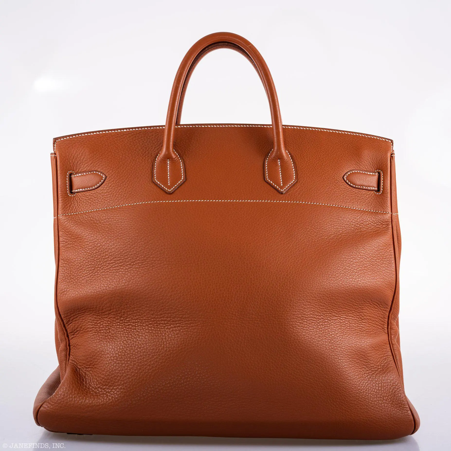 Hermès Birkin 45 HAC Etrusque Clemence leather Gold Hardware 5 Hermès Birkin 45 HAC Etrusque Clemence leather Gold Hardware - Image 5