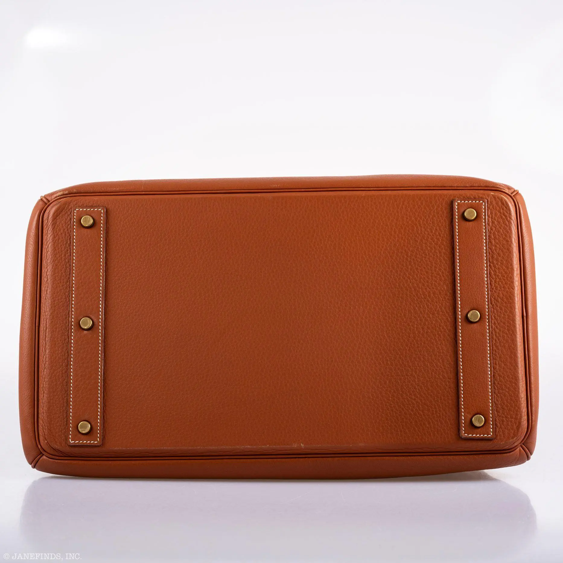 Hermès Birkin 45 HAC Etrusque Clemence leather Gold Hardware 6 Hermès Birkin 45 HAC Etrusque Clemence leather Gold Hardware - Image 6