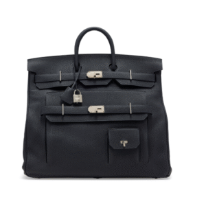 A LIMITED EDITION CABAN TOGO LEATHER MULTIPOCKETS HAC BIRKIN 50 WITH PALLADIUM HARDWARE