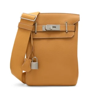 A NATURAL SABLE TOGO LEATHER HAC A DOS PM WITH PALLADIUM HARDWARE