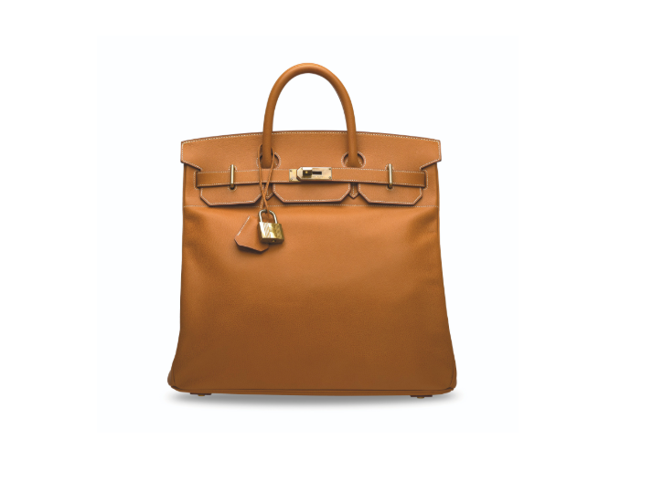 A NATUREL COURCHEVAL LEATHER HAC BIRKIN 40 WITH GOLD HARDWARE 1 A NATUREL COURCHEVAL LEATHER HAC BIRKIN 40 WITH GOLD HARDWARE