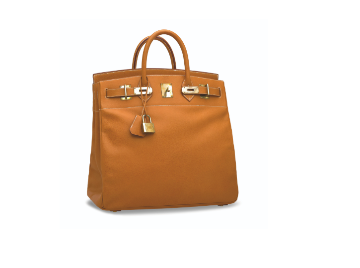 A NATUREL COURCHEVAL LEATHER HAC BIRKIN 40 WITH GOLD HARDWARE 2 A NATUREL COURCHEVAL LEATHER HAC BIRKIN 40 WITH GOLD HARDWARE - Image 2