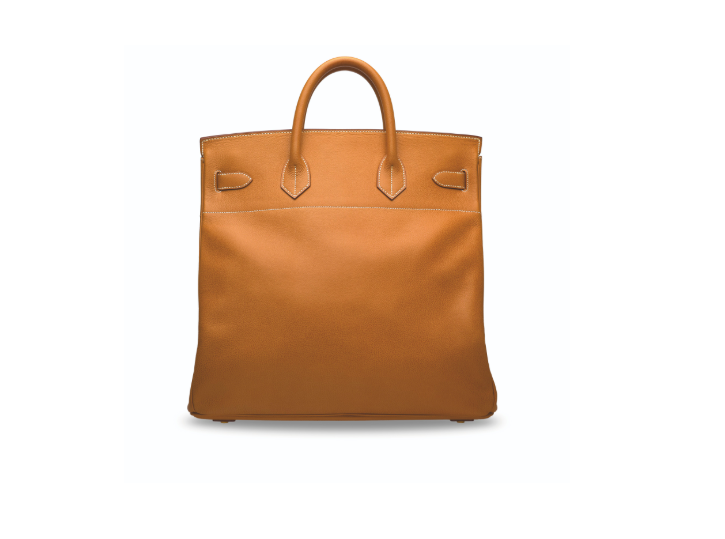 A NATUREL COURCHEVAL LEATHER HAC BIRKIN 40 WITH GOLD HARDWARE 3 A NATUREL COURCHEVAL LEATHER HAC BIRKIN 40 WITH GOLD HARDWARE - Image 3