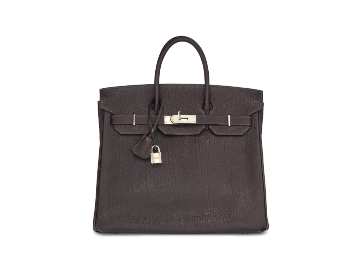 AN ÉBÈNE FJORD LEATHER HAC BIRKIN 32 PALLADIUM HARDWARE 1 AN ÉBÈNE FJORD LEATHER HAC BIRKIN 32 PALLADIUM HARDWARE