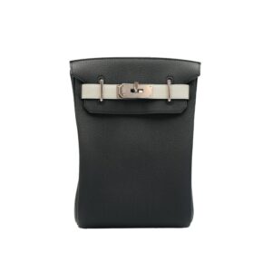 Hermes HAC A Dos PM HSS Black Veau Togo with Palladium Hardware