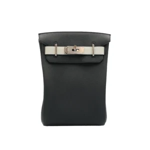 Hermes HAC A Dos PM HSS Black Veau Togo with Palladium Hardware