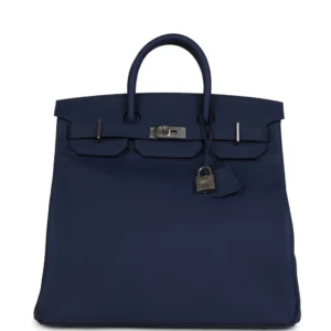Hermès HAC Birkin 40 Bleu Saphir Togo Palladium Hardware (1)