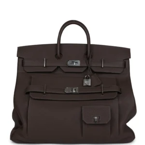 Hermès Multipockets Birkin HAC 50 Ecorce Togo Palladium Hardware (1)