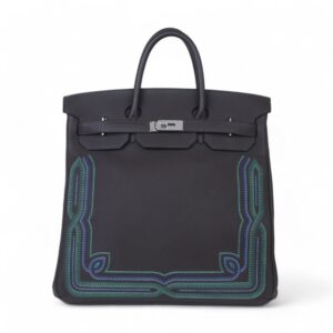 HERMÈS Haut à Courroies HAC 40 Western Ebene (46) Togo Palladium hardware Z (2021)